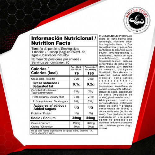 Nutramerican Pharma BI PRO LITE 2.4 LB - Proteina Limpia