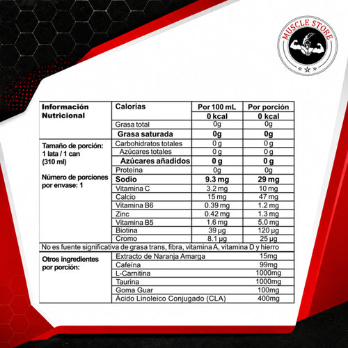 Nutramerican Pharma BURNER STACK LATA - Perdida De Grasa En Lata