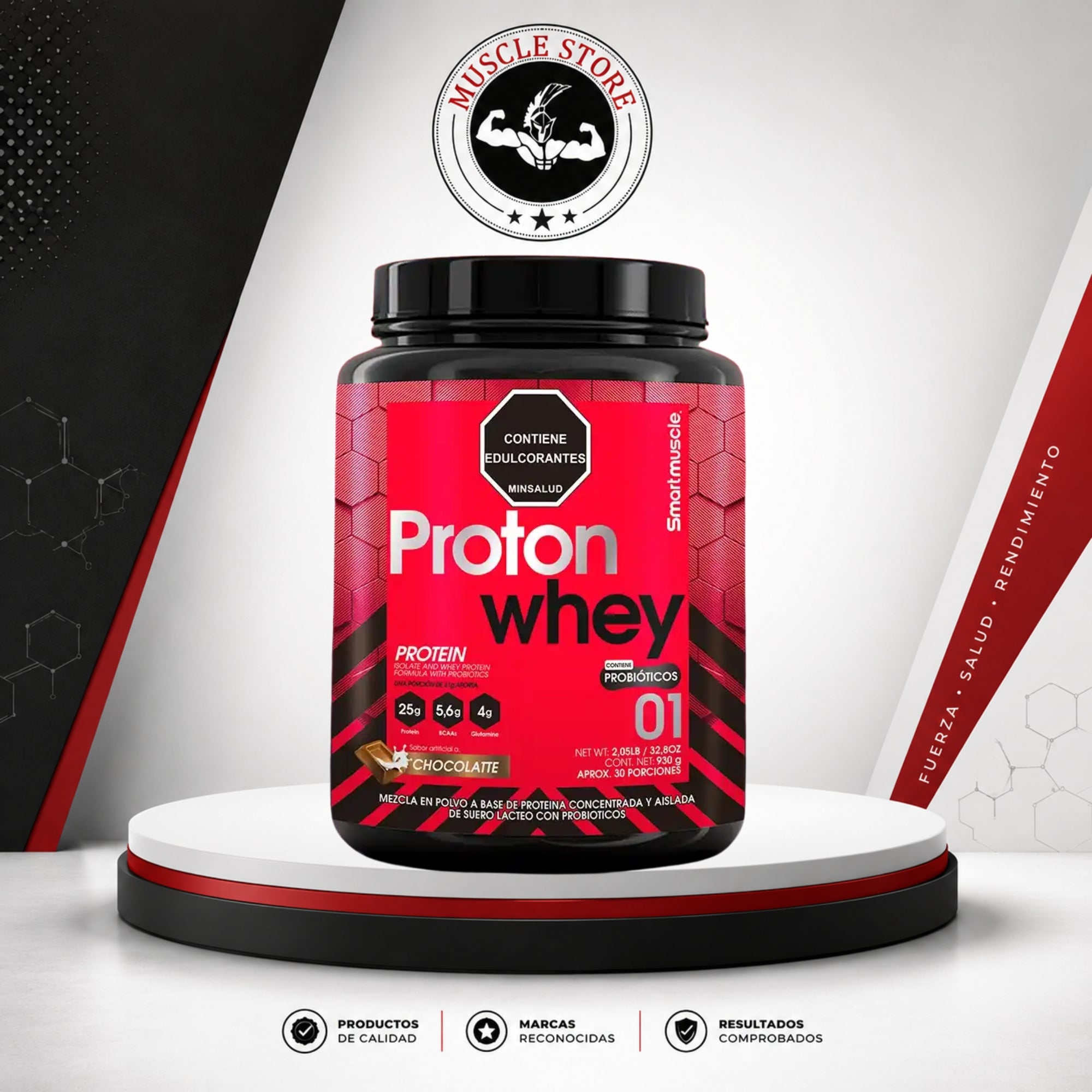 Smart Muscle PROTON WHEY 2 LB - Proteina Whey
