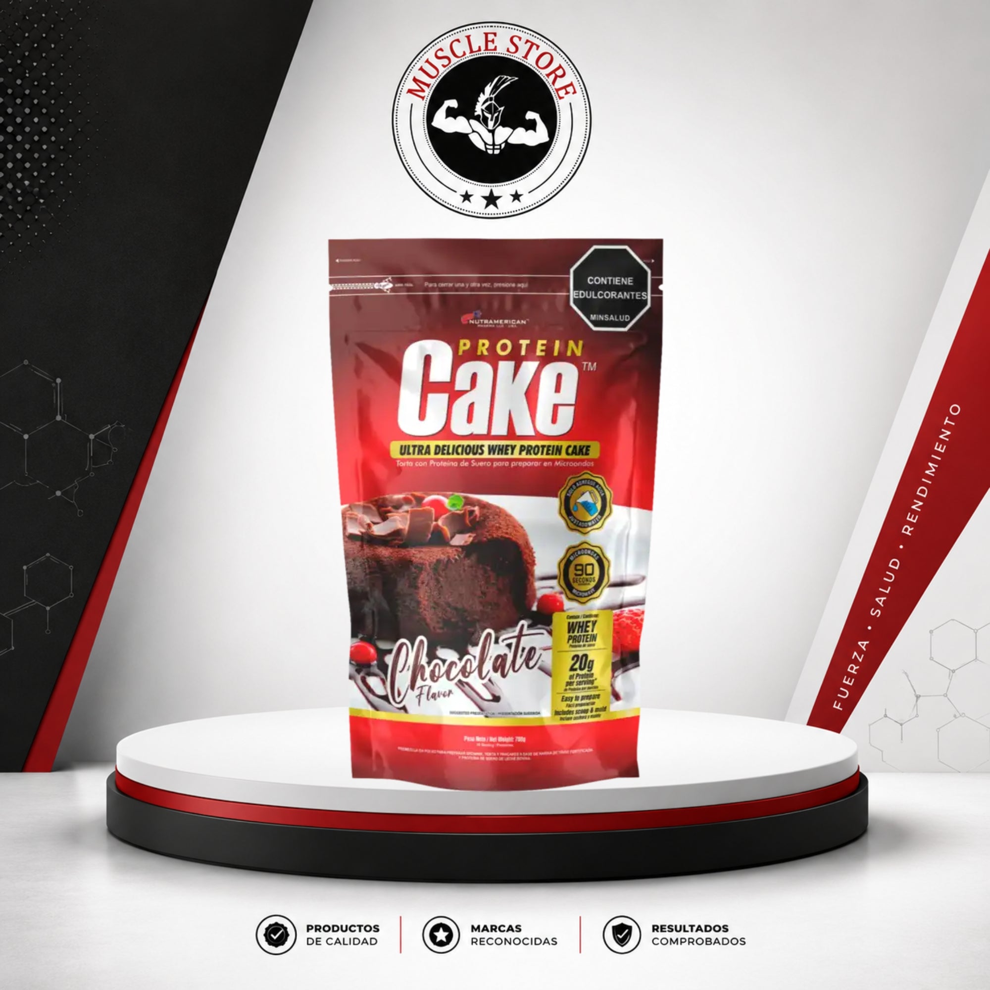 Nutramericna Pharma PROTEIN 700 Gr VAINILLA Y CHOCOLATE - Snack Proteico