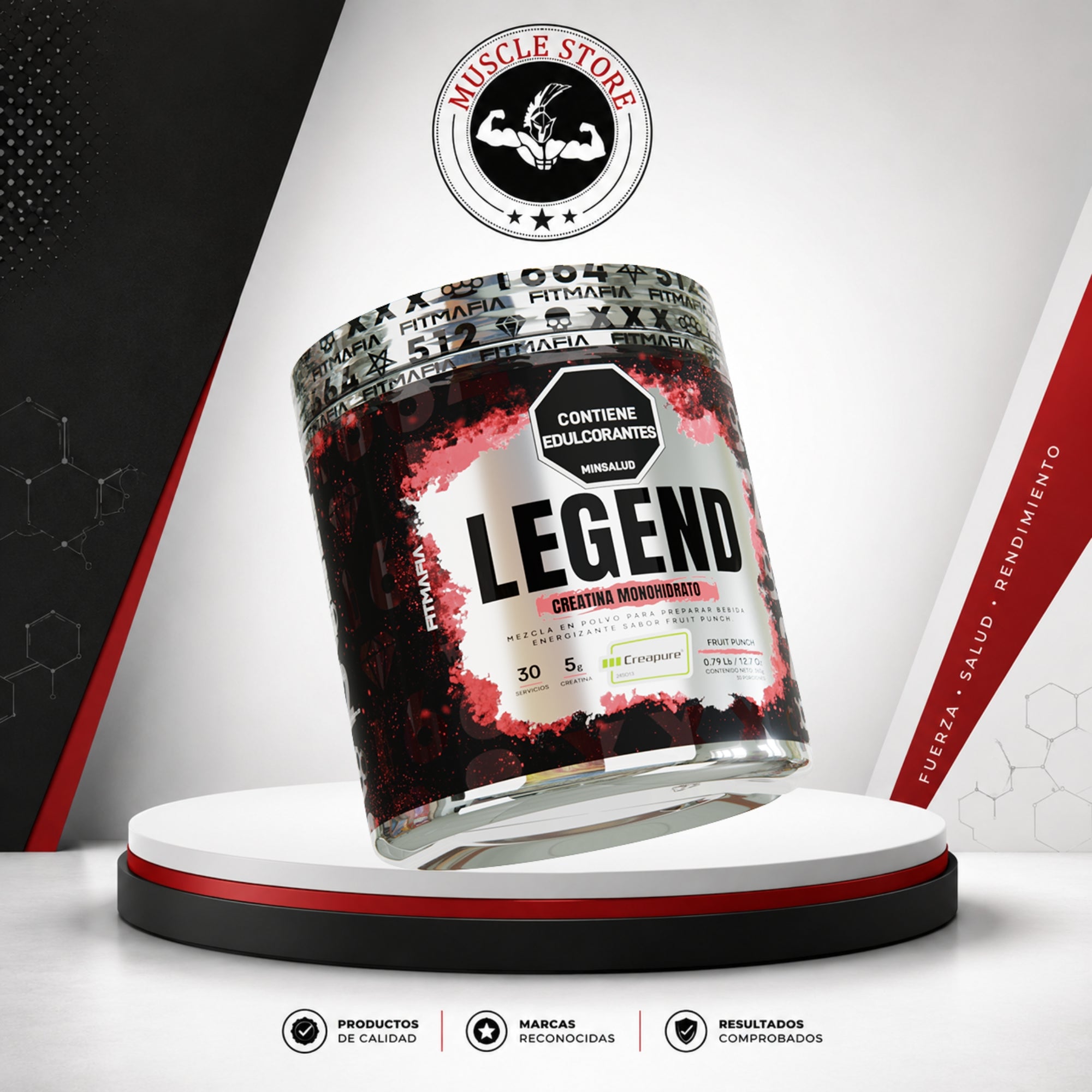 Fit Mafia LEGEND CREAPURE 30 SERV - Creatina Monohidratada