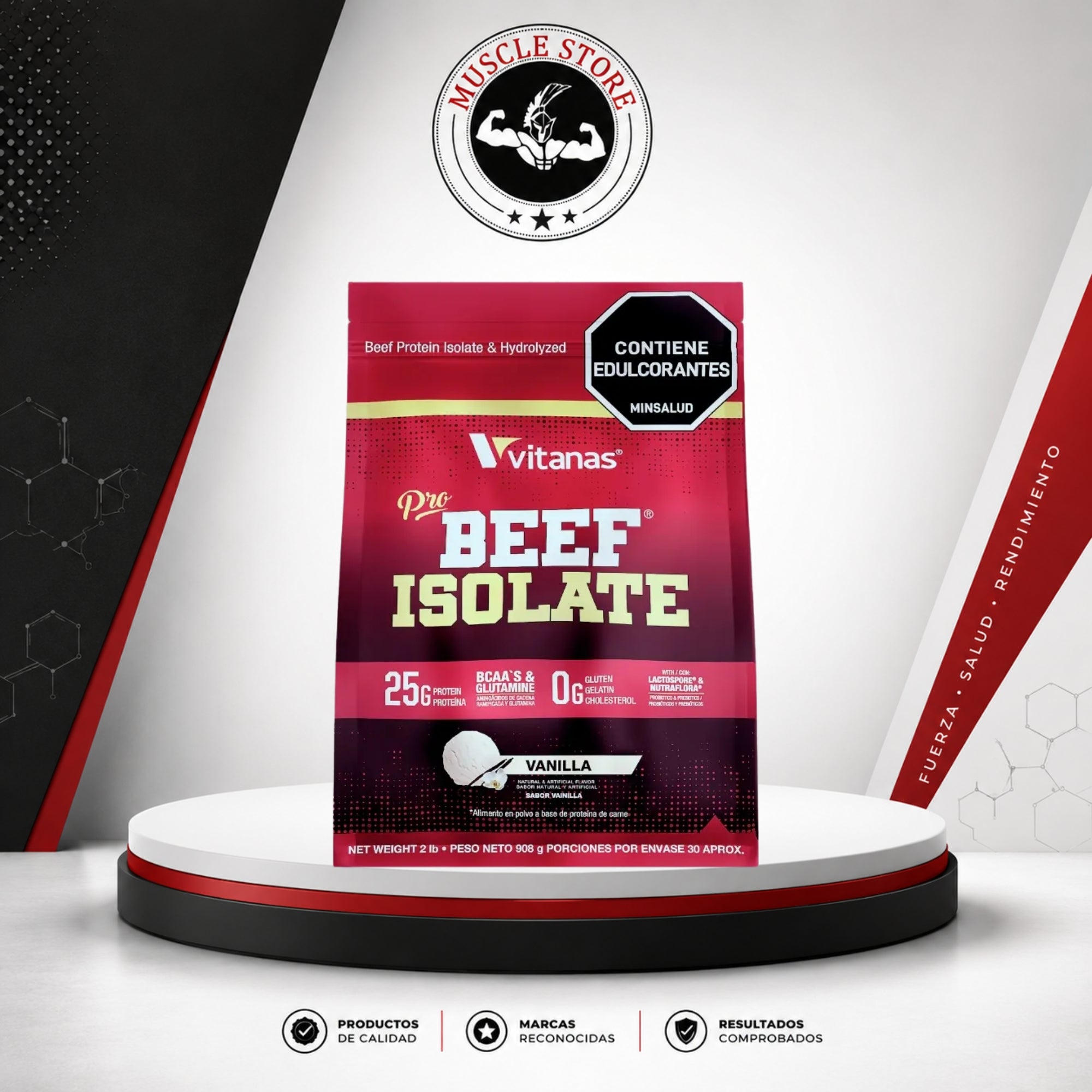 Vitanas PRO BEFF ISOLATE 2 LB - Proteina Limpia