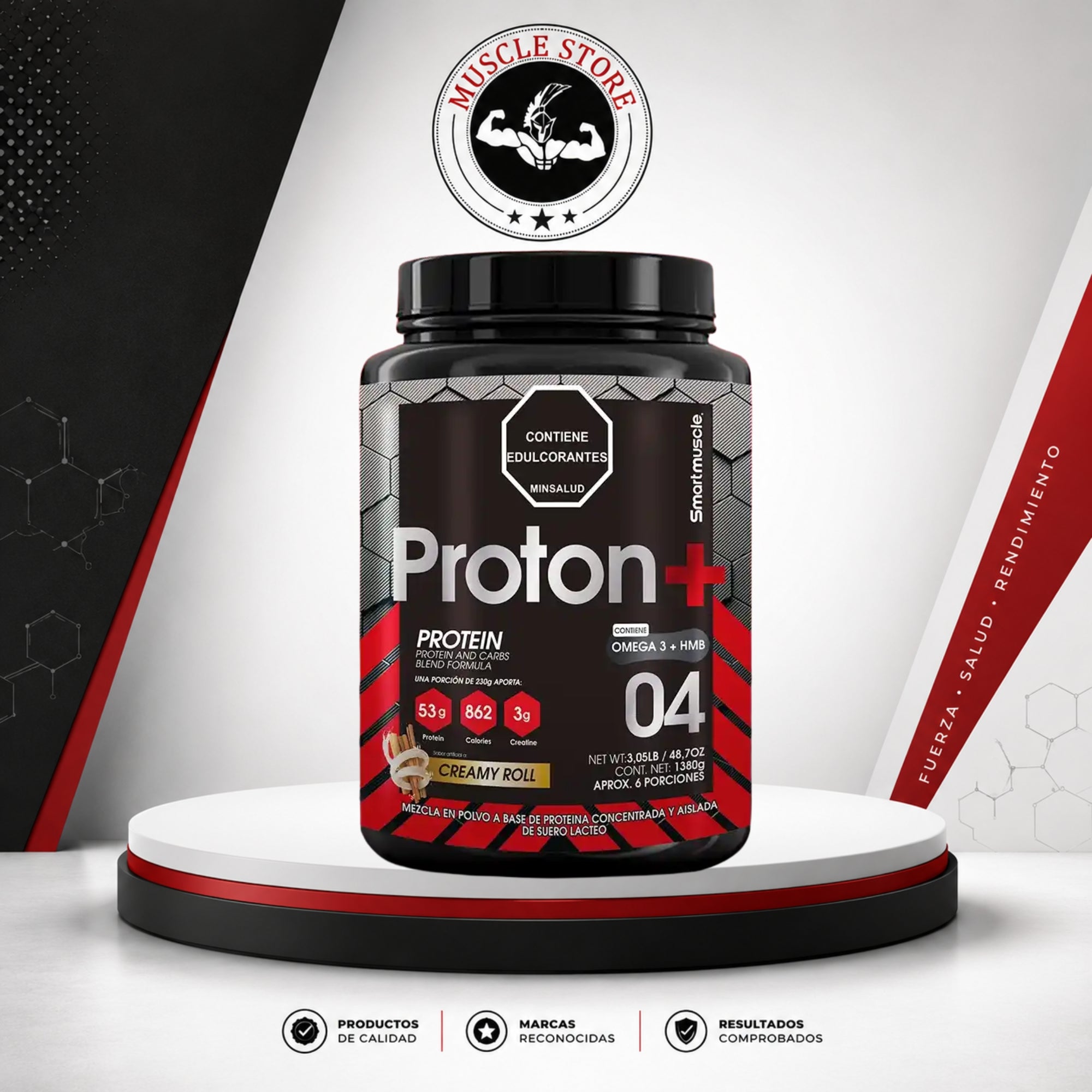 Smart Muscle PROTON GAINER 3 LB - Ganador De Masa