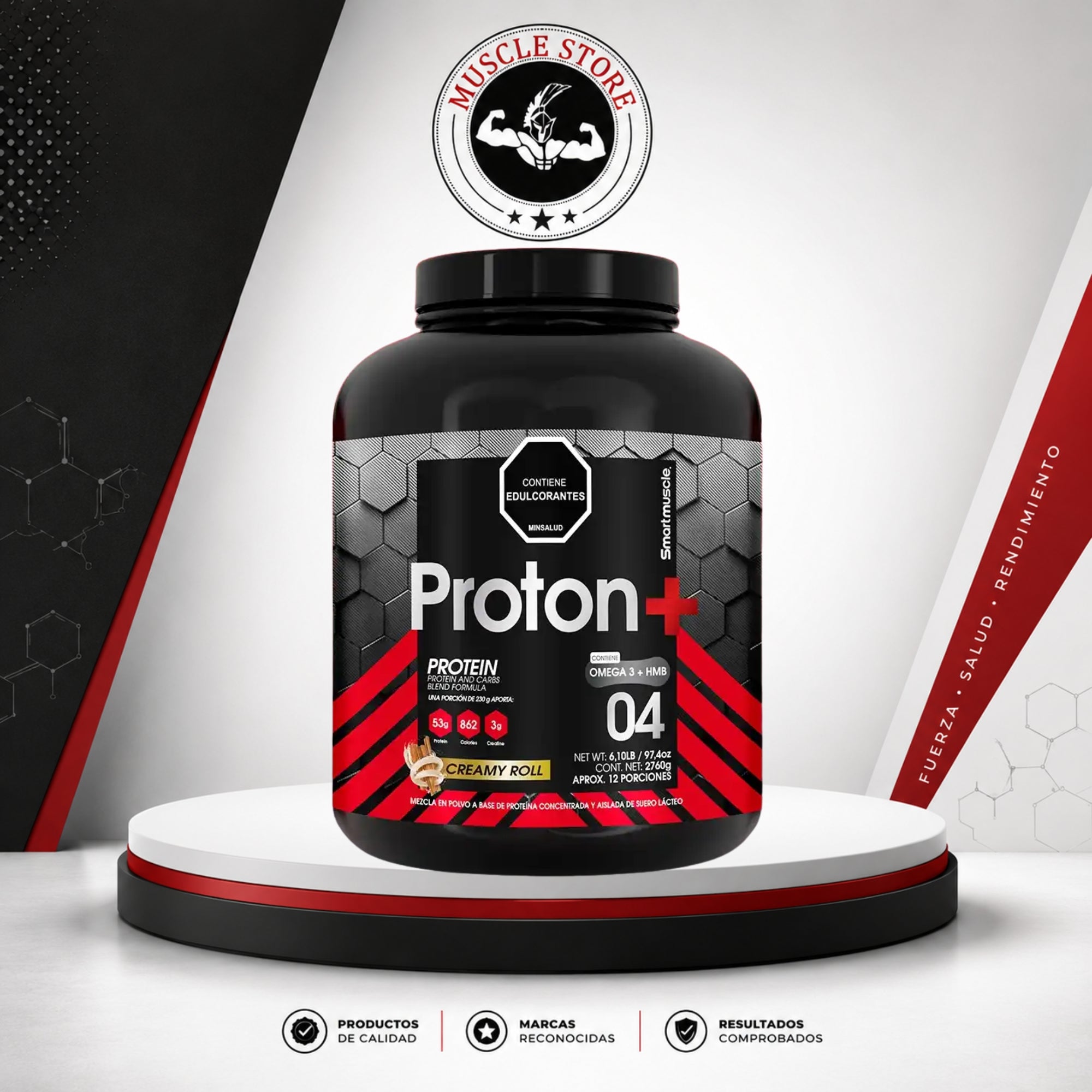 Smart Muscle PROTON GAINER 6 LB - Ganador de Masa