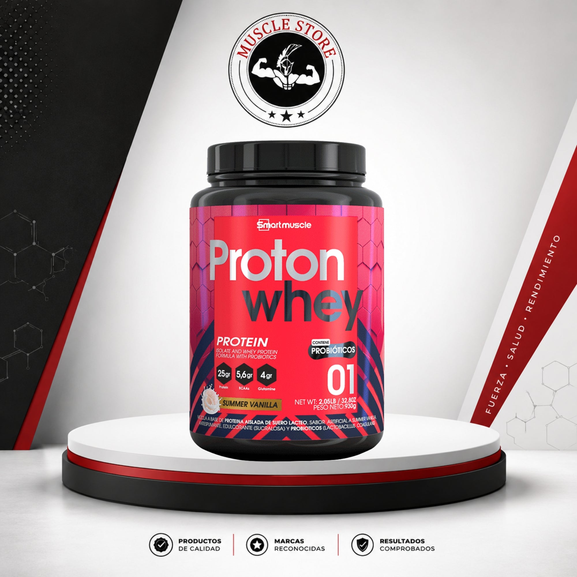 Smart Muscle PROTON WHEY 2 LB - Proteina Whey