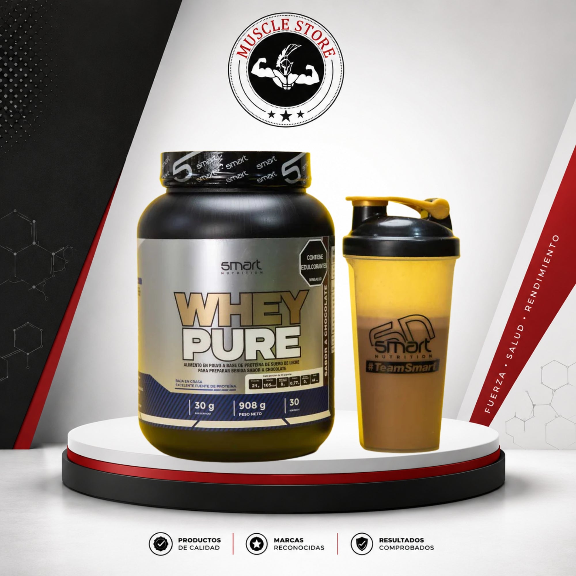 Smart Nutrition Whey Pure 2Lb - Proteina Whey