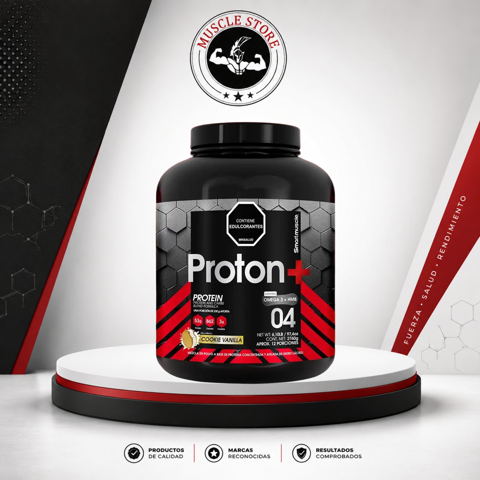 Smart Muscle PROTON GAINER 6 LB - Ganador de Masa