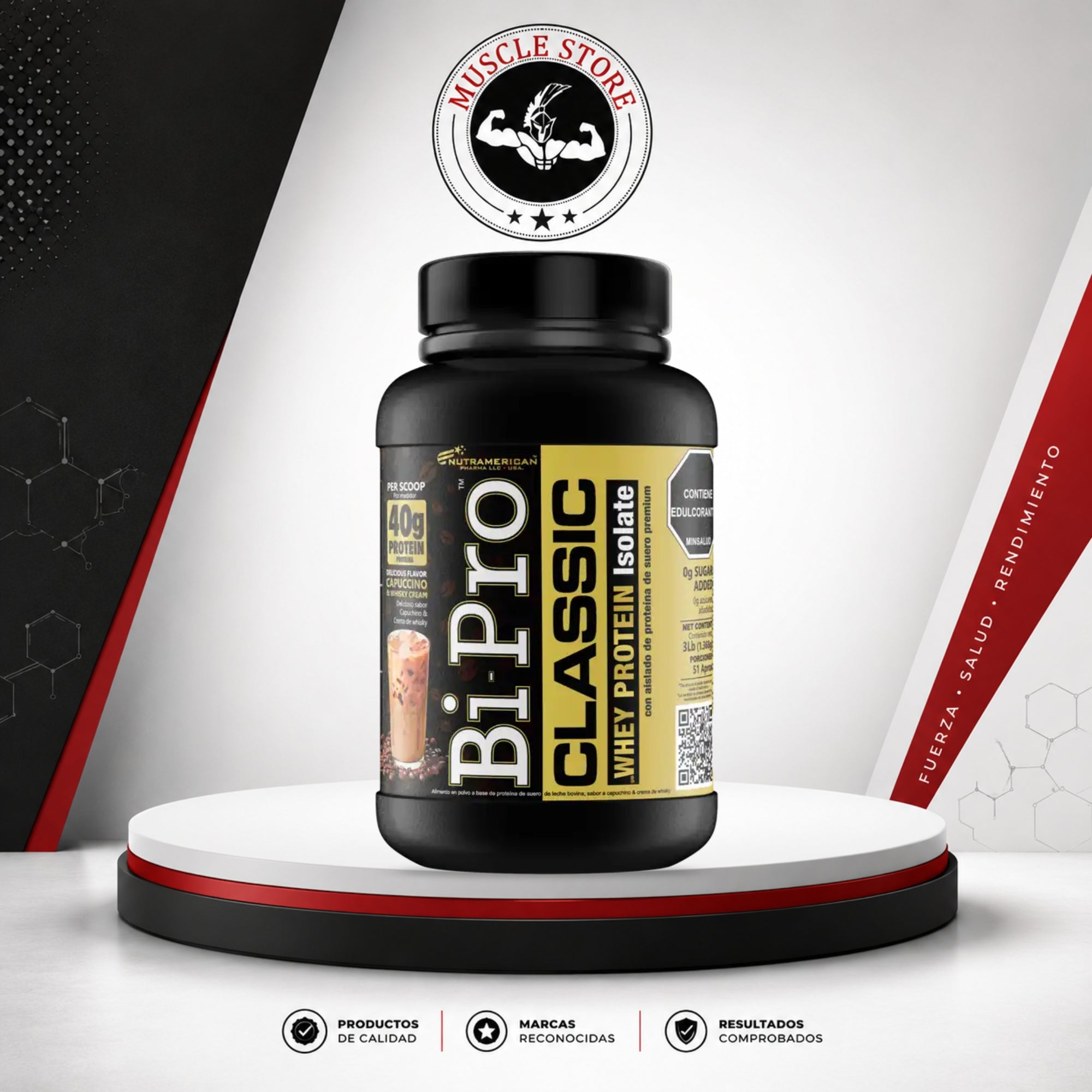 Nutramerican Pharma BI PRO CLASSIC 3 LB - Proteina Limpia