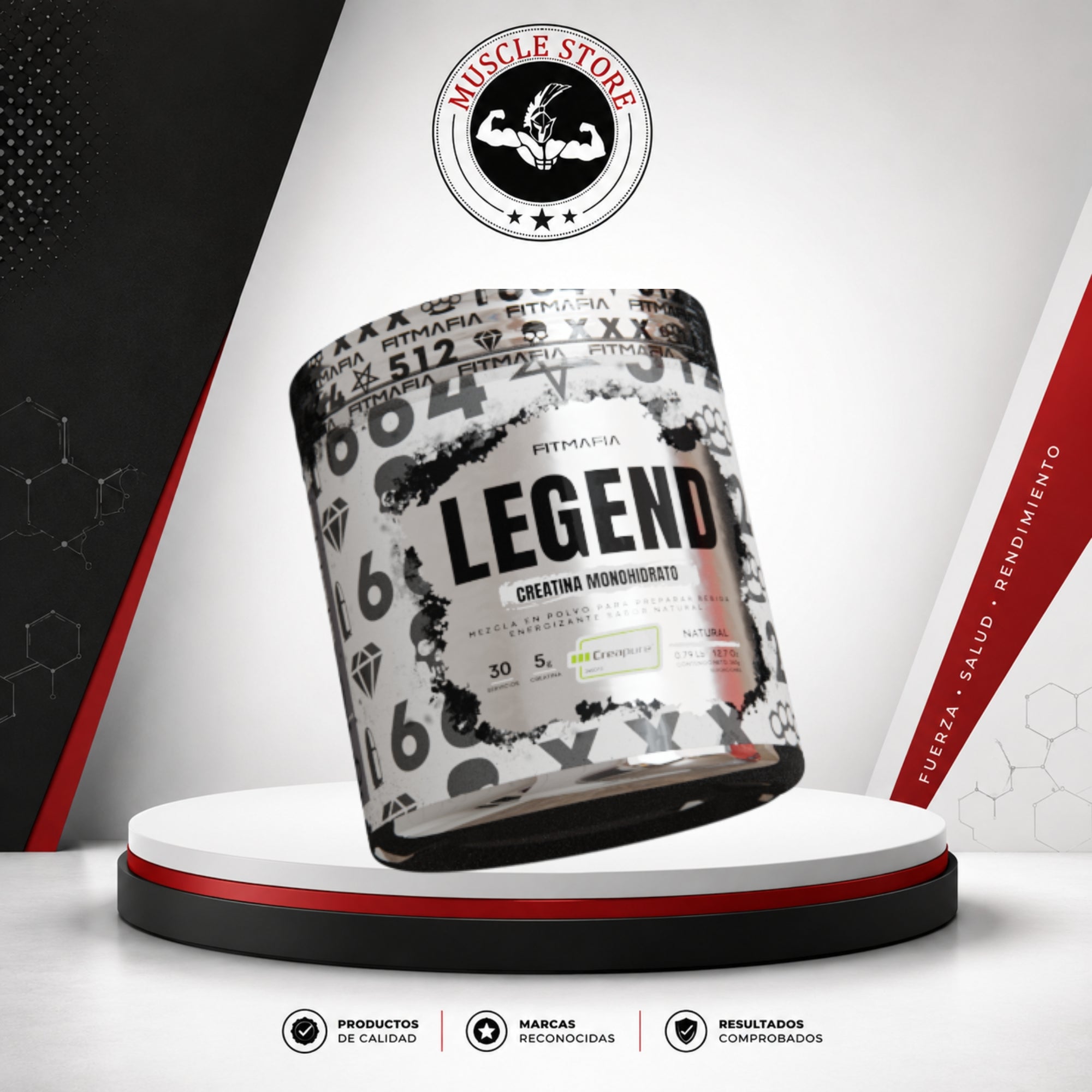 Fit Mafia LEGEND CREAPURE 30 SERV - Creatina Monohidratada