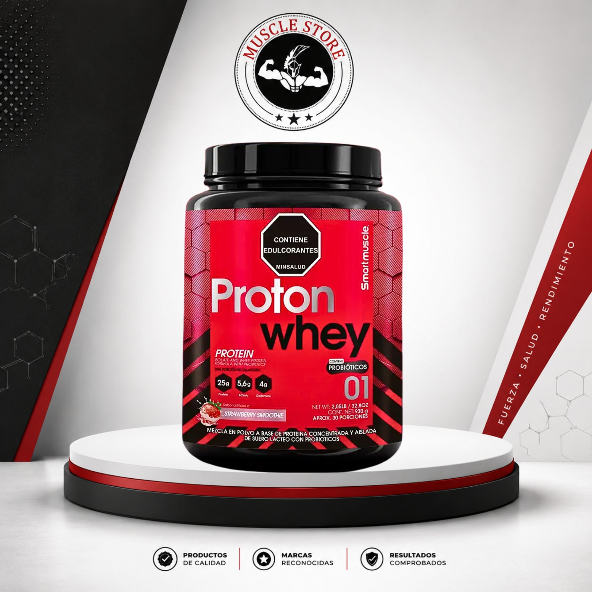 Smart Muscle PROTON WHEY 2 LB - Proteina Whey