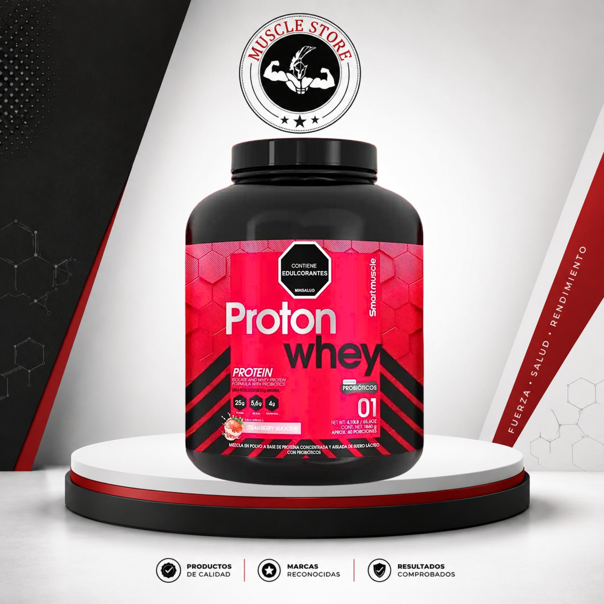 Smart Muscle PROTON WHEY 4 LB - Proteina Whey