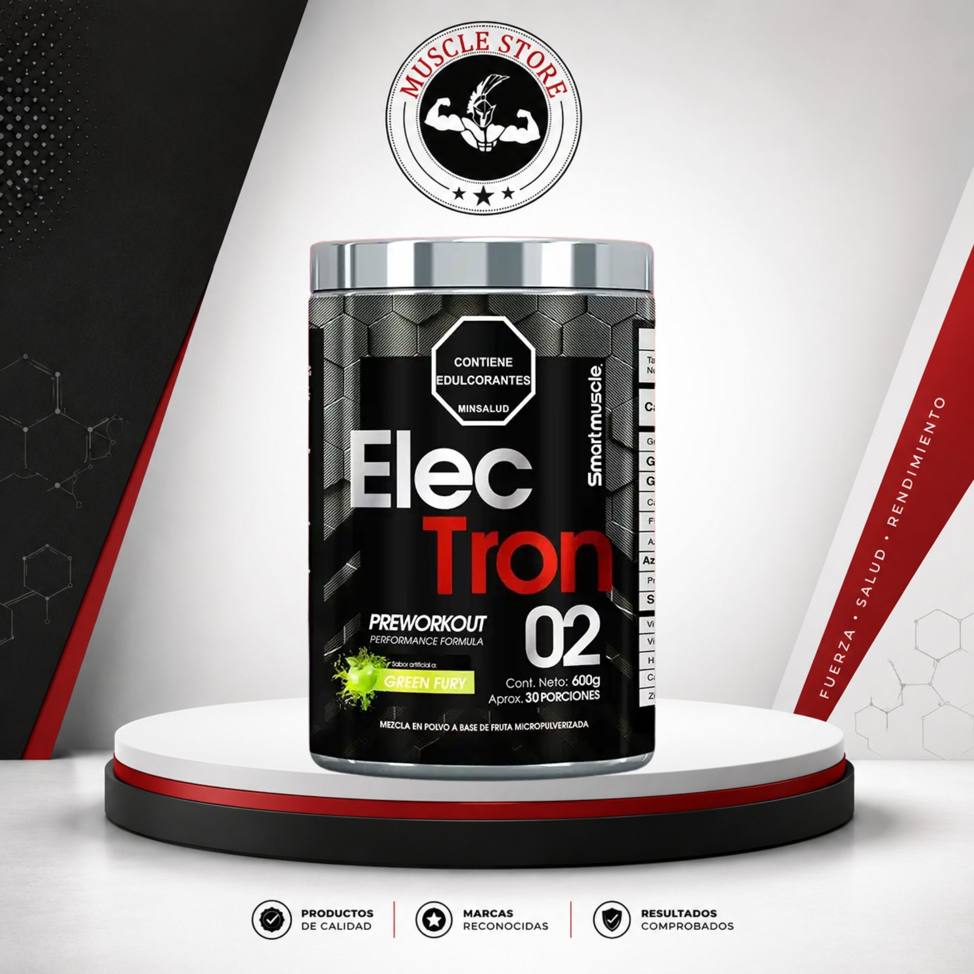 Smart Muscle ELECTRON PRE WORKOUT 30 SERV - Pre entreno