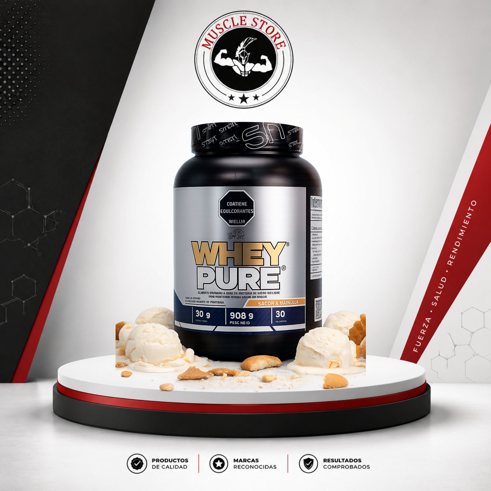 Smart Nutrition Whey Pure 2Lb - Proteina Whey