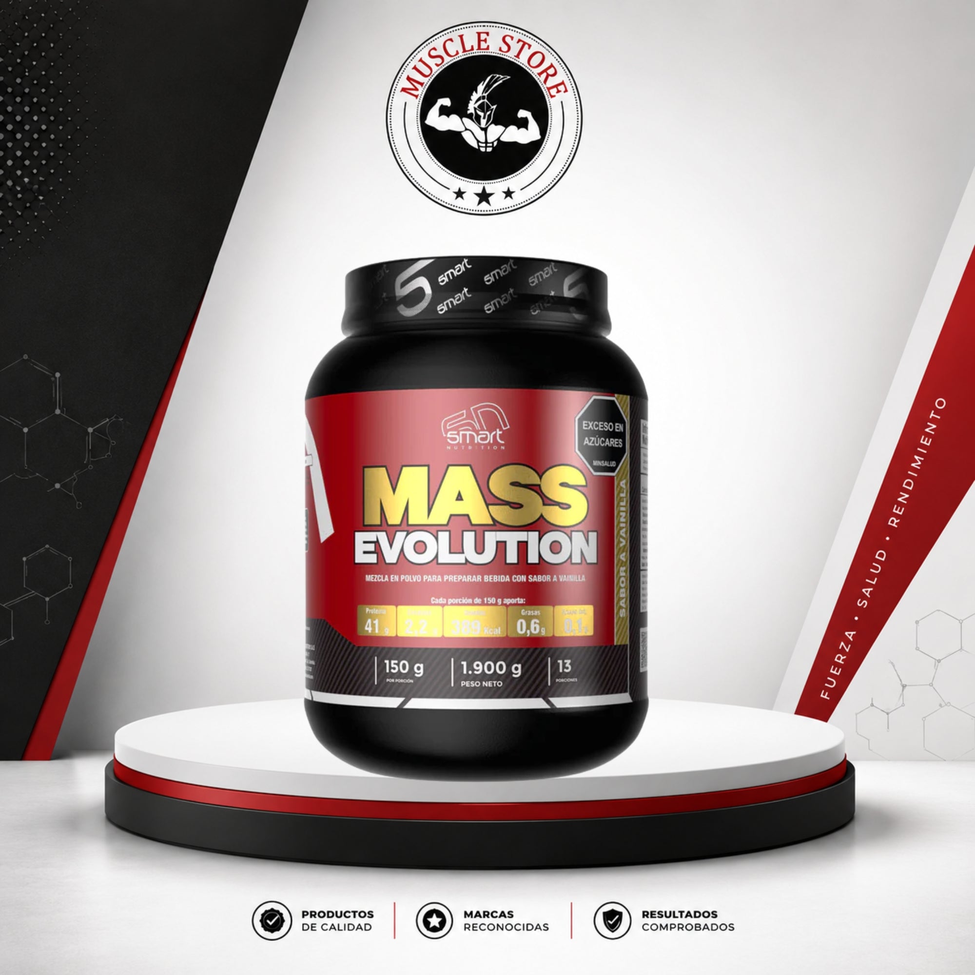 Smart Nutrition Mass Evolution 4,2Lb - Ganador De Masa
