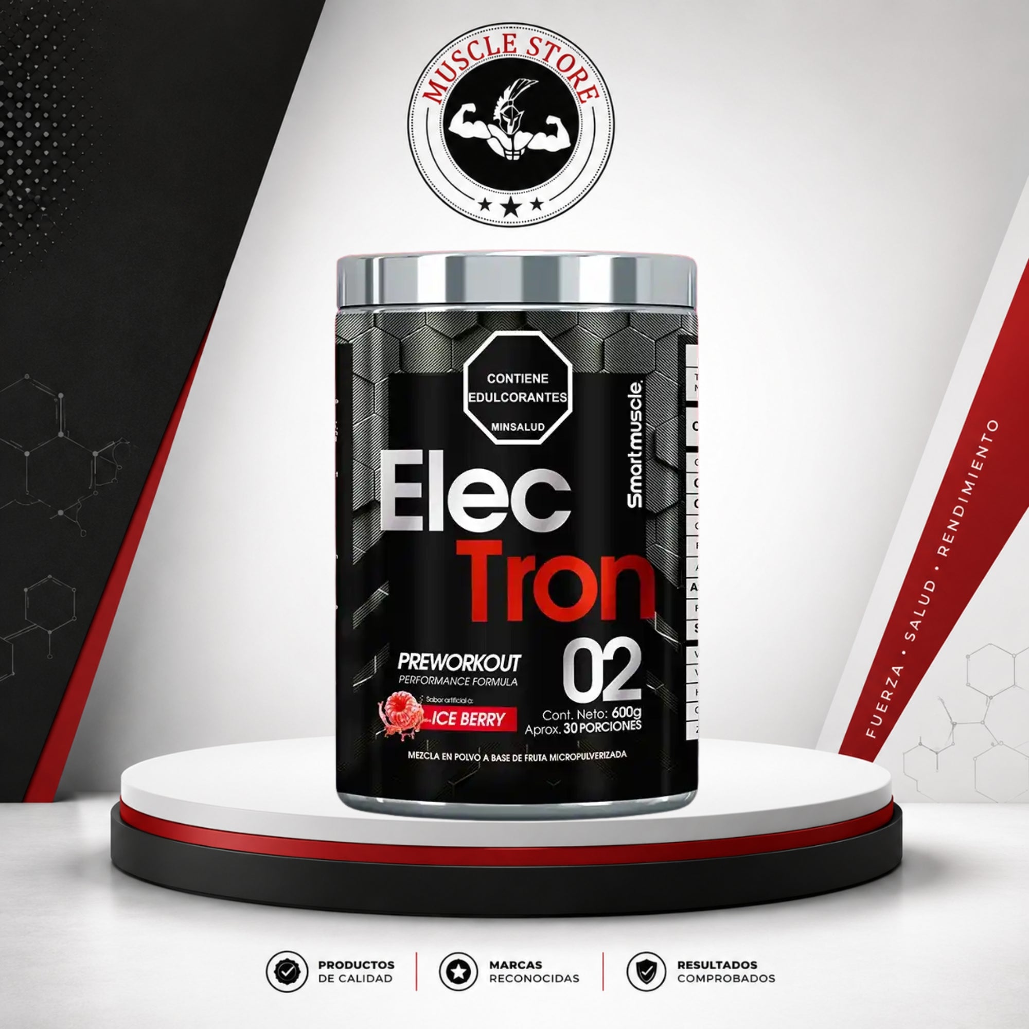 Smart Muscle ELECTRON PRE WORKOUT 30 SERV - Pre entreno