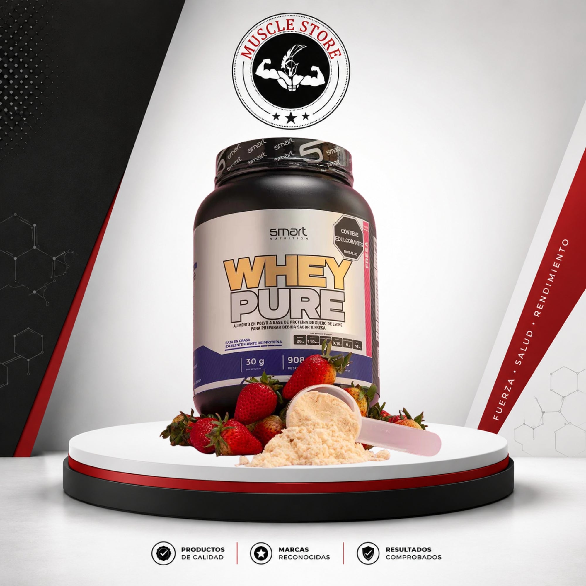 Smart Nutrition Whey Pure 2Lb - Proteina Whey
