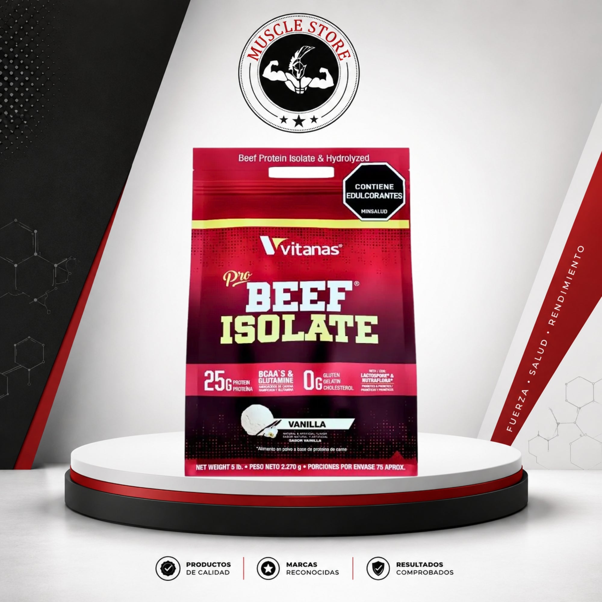 Vitanas PRO BEFF ISOLATE 5 LB - Proteina Limpia