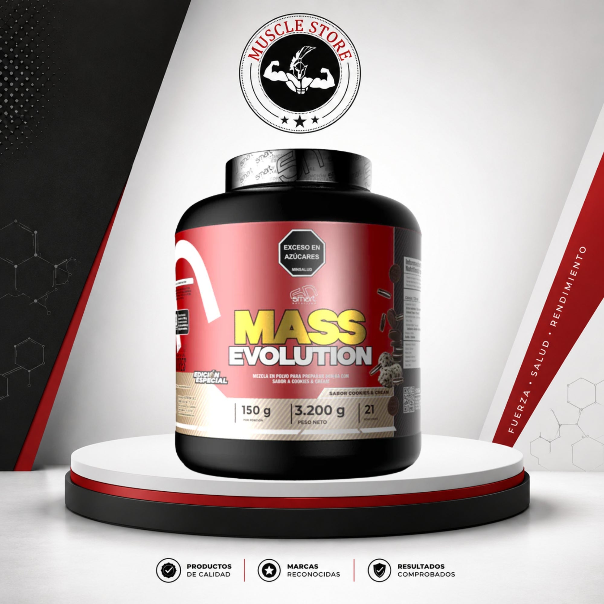 Smart Nutrition Mass Evolution 7Lb - Ganador De Masa
