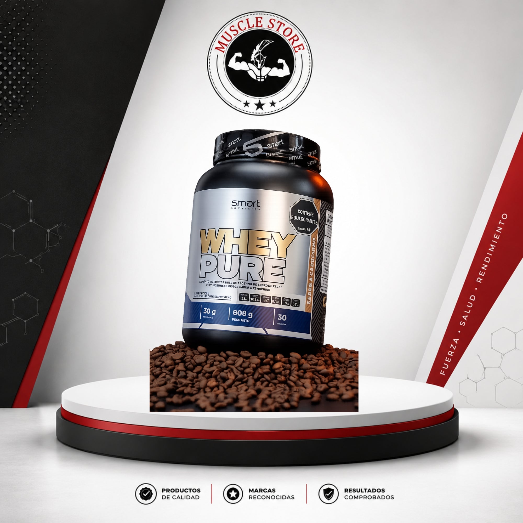 Smart Nutrition Whey Pure 2Lb - Proteina Whey