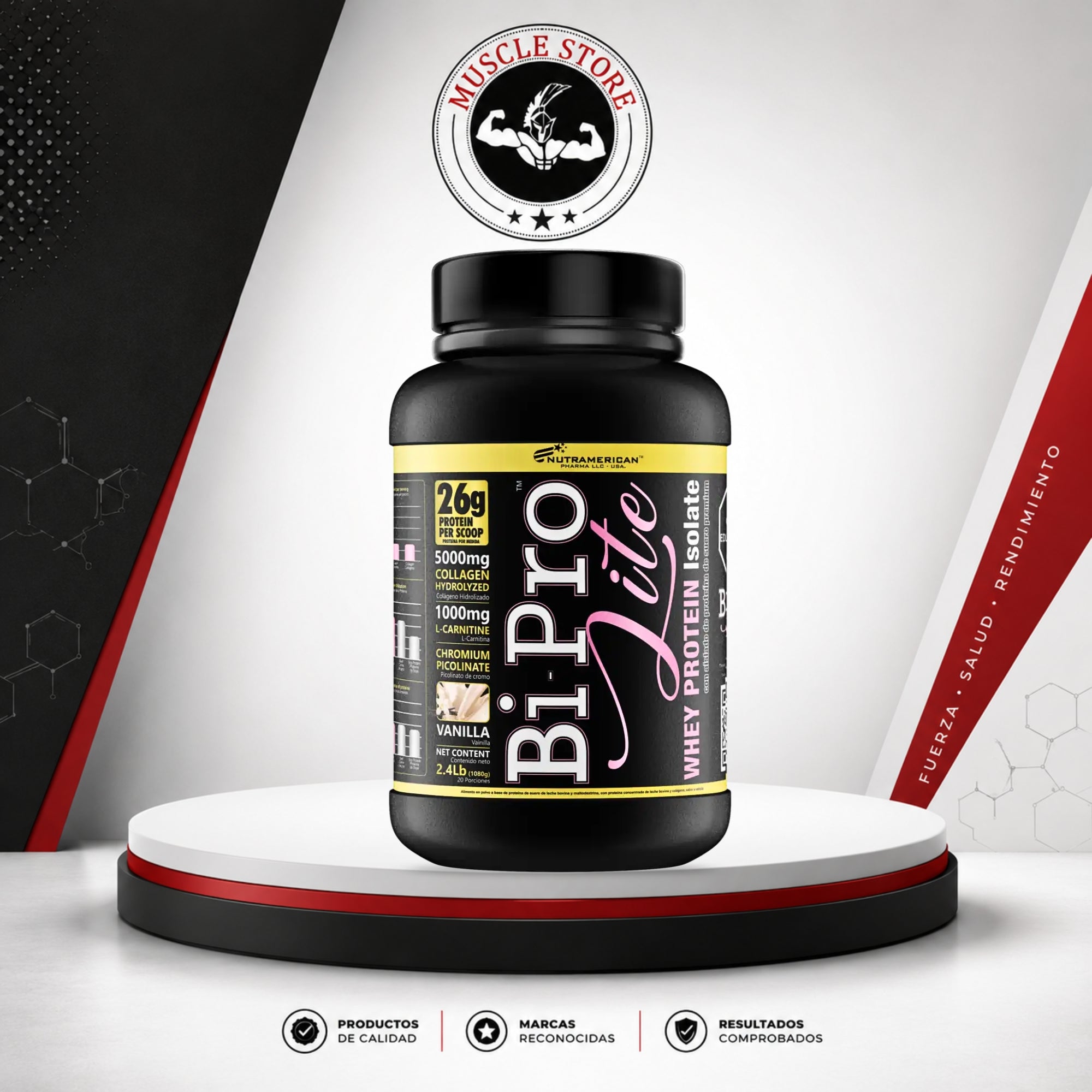 Nutramerican Pharma BI PRO LITE 2.4 LB - Proteina Limpia