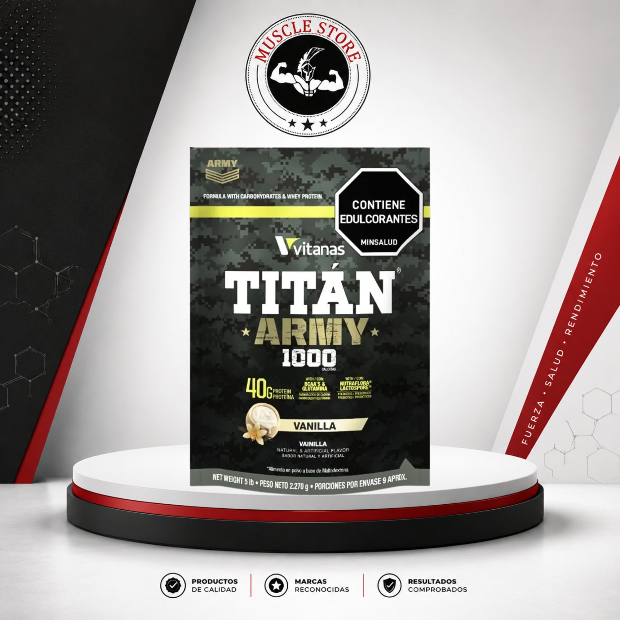 Vitanas Titan Army 5 lb Vitanas – Ganador De Masa
