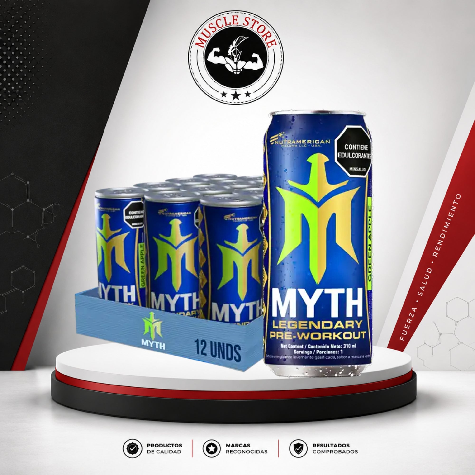 Nutramerican Pharma MYTH LATA PRE ENTRENAMIENTO - Pre Entreno