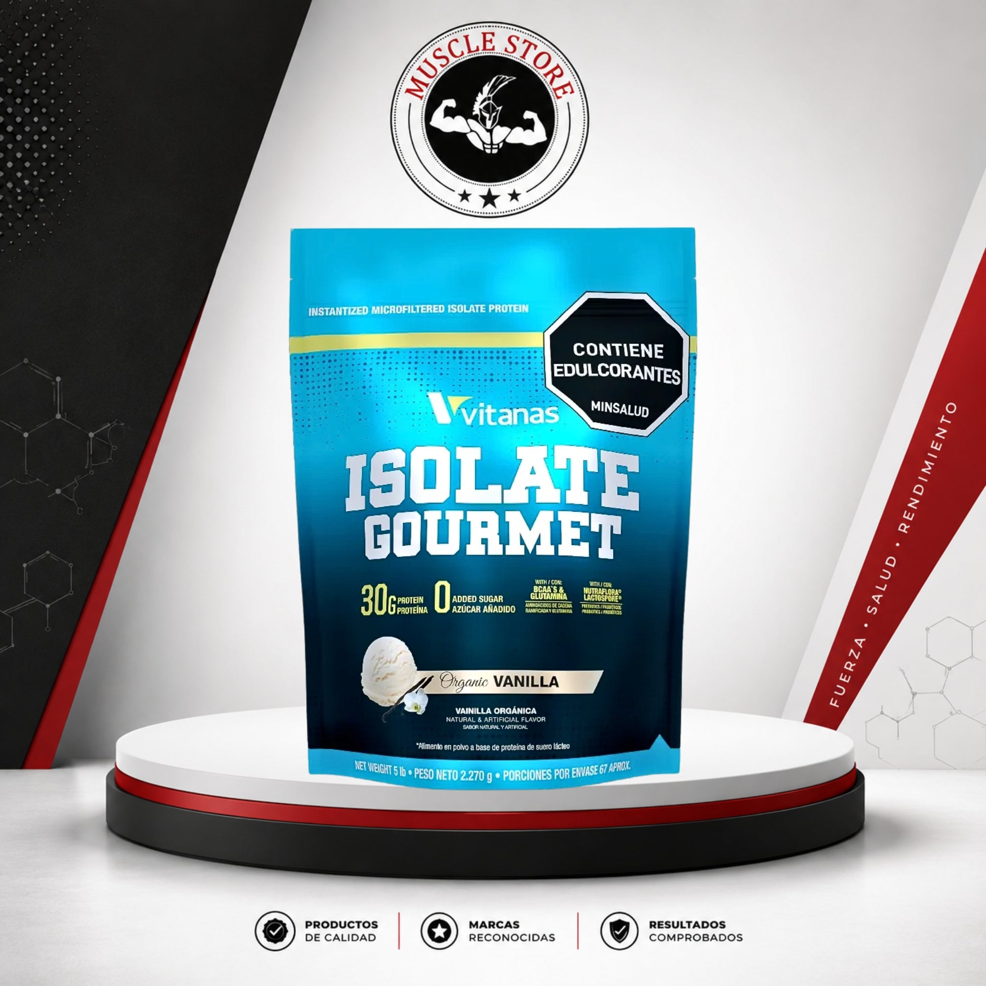 Vitanas ISOLATE GOURMET 5 LB - Proteina Limpia