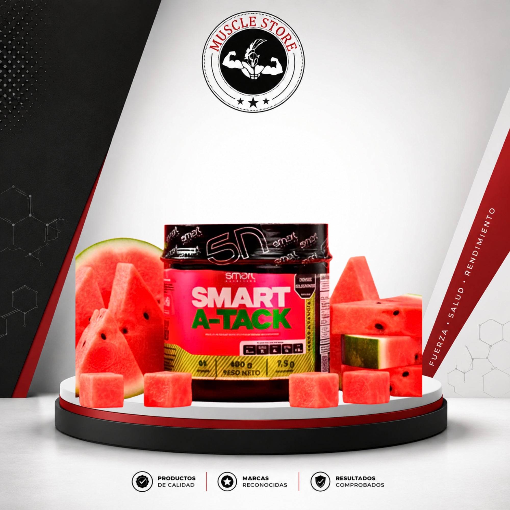 Smart Nutrition Smart A-tack 480Gr - Creatina HCL